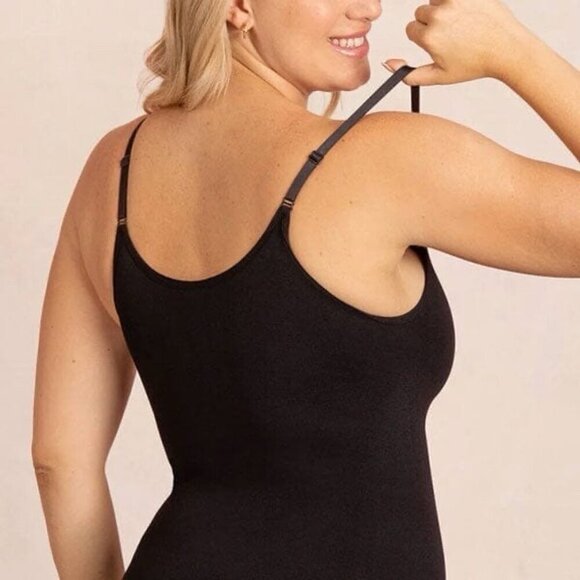 Shapermint All Day Every Day Scoop Neck Cami Sz 3XL Black 62001 Smoothing Tank - Picture 7 of 9